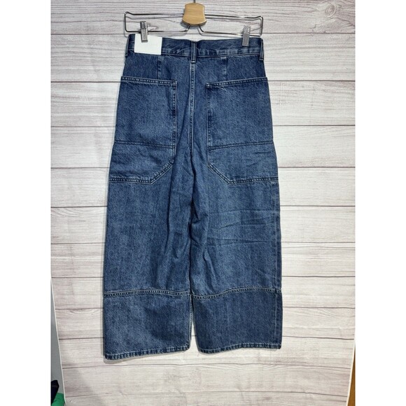 Everlane Women's Blue Flare & Wide Leg Jeans - Picture 5 of 14